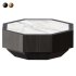 Wood Octagonal Coffee Table - Thumbnail 1