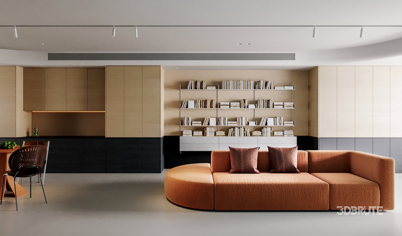 Living Room Dining Room Bedroom Image 2