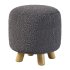 Pouf Boucle Faux Fur - Thumbnail 1