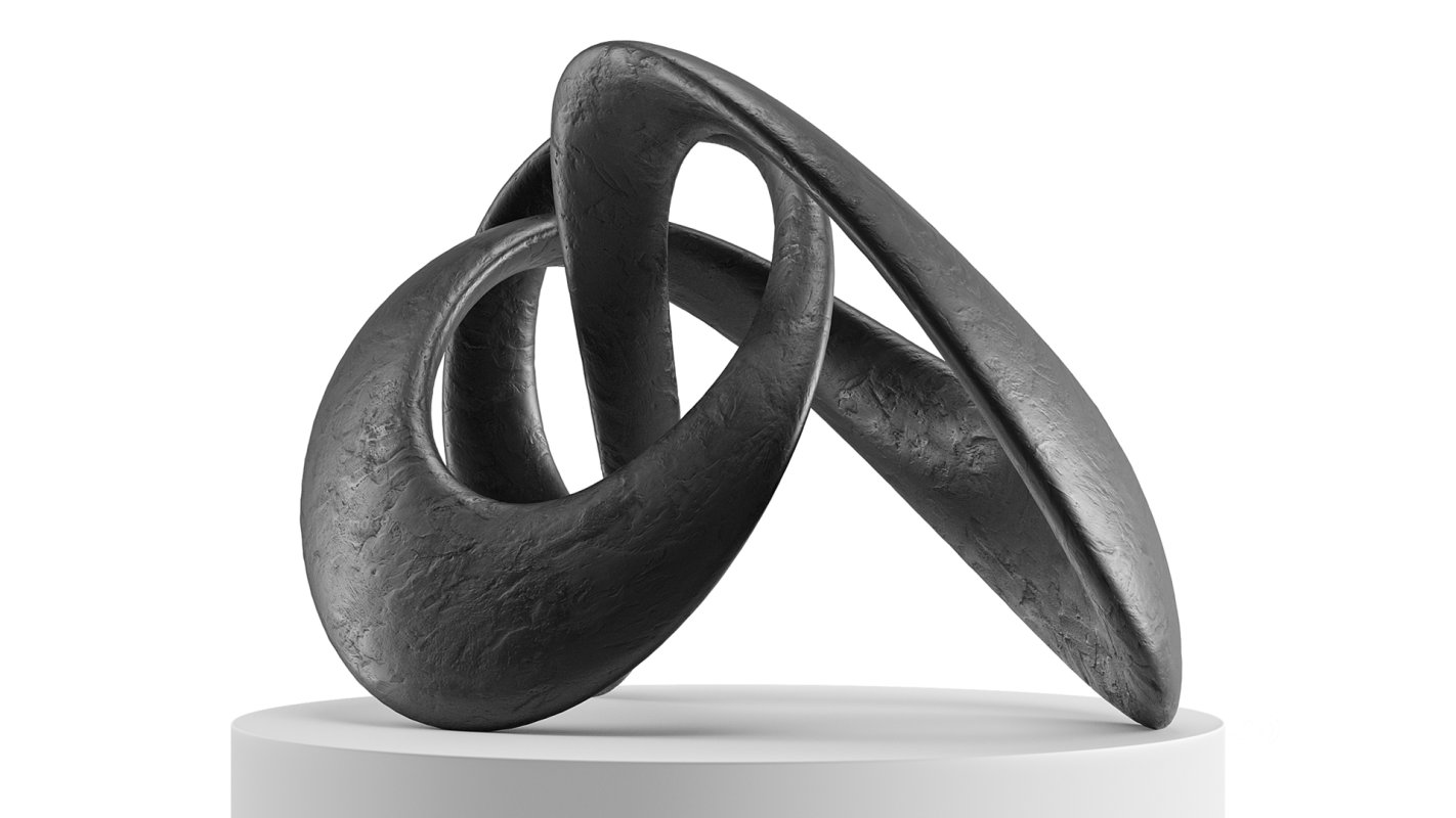 Abstract sculpture Mobius Image 3