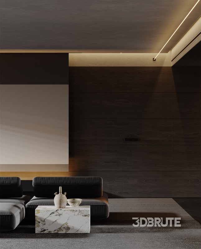 Living Room Dining Room Kitchen Image 5