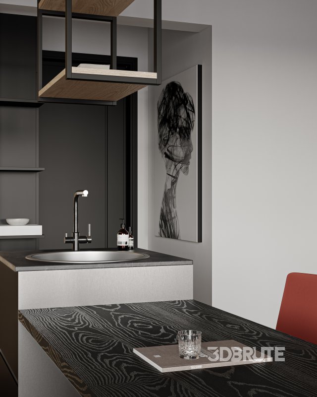 Living Room Dining Room Kitchen Image 3