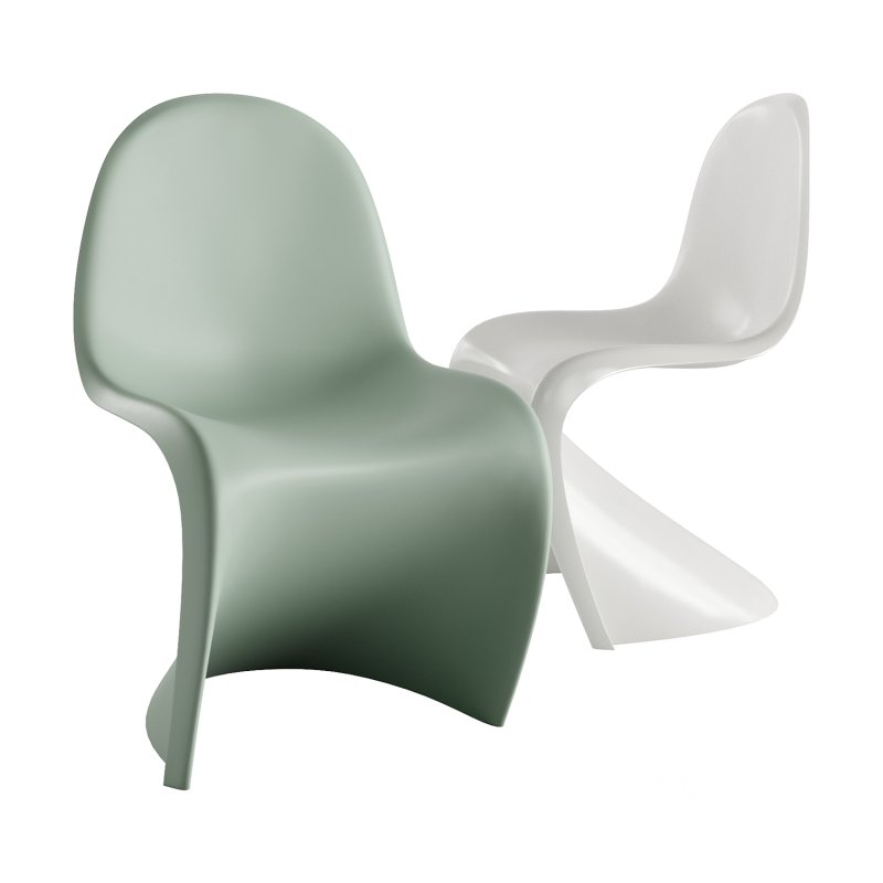 Panton Chair color Peach Fuzz by Vitra Image 3