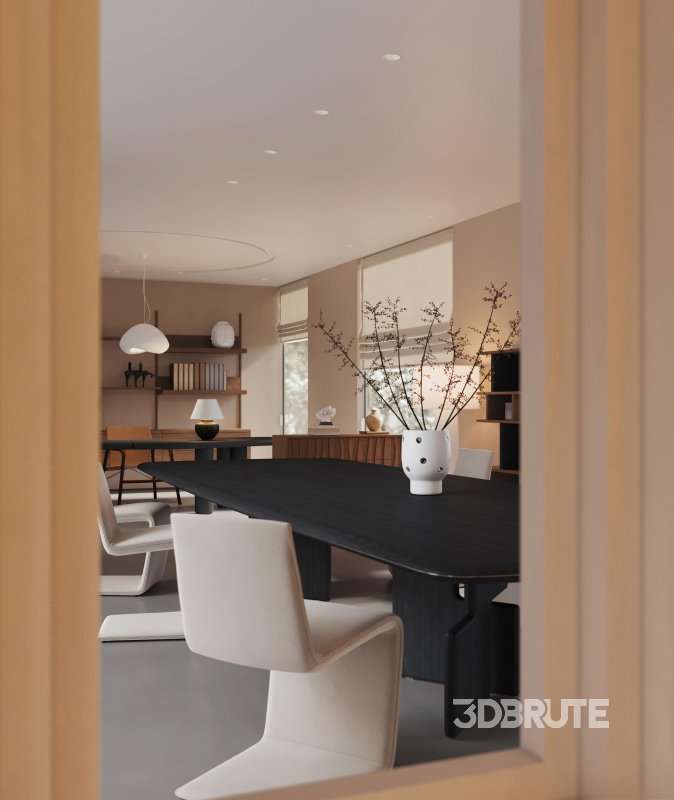 Dining Room Office Image 2