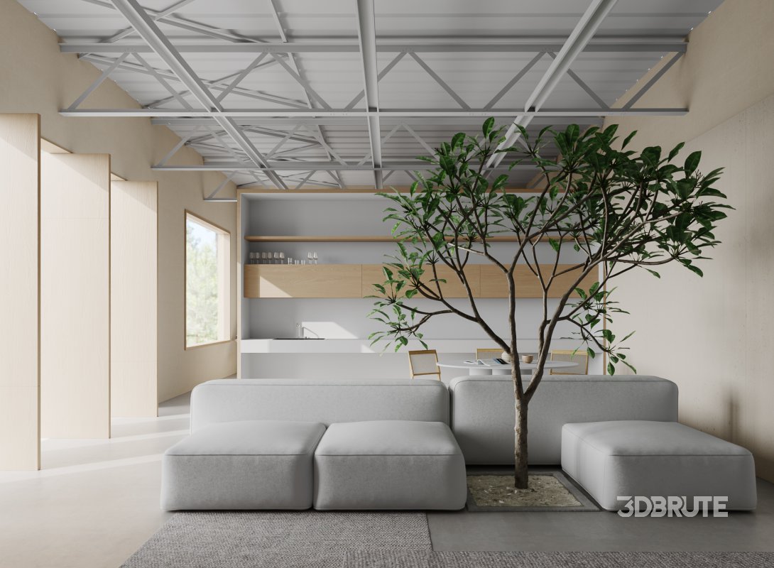 Living Room Dining Room Bedroom Image 10