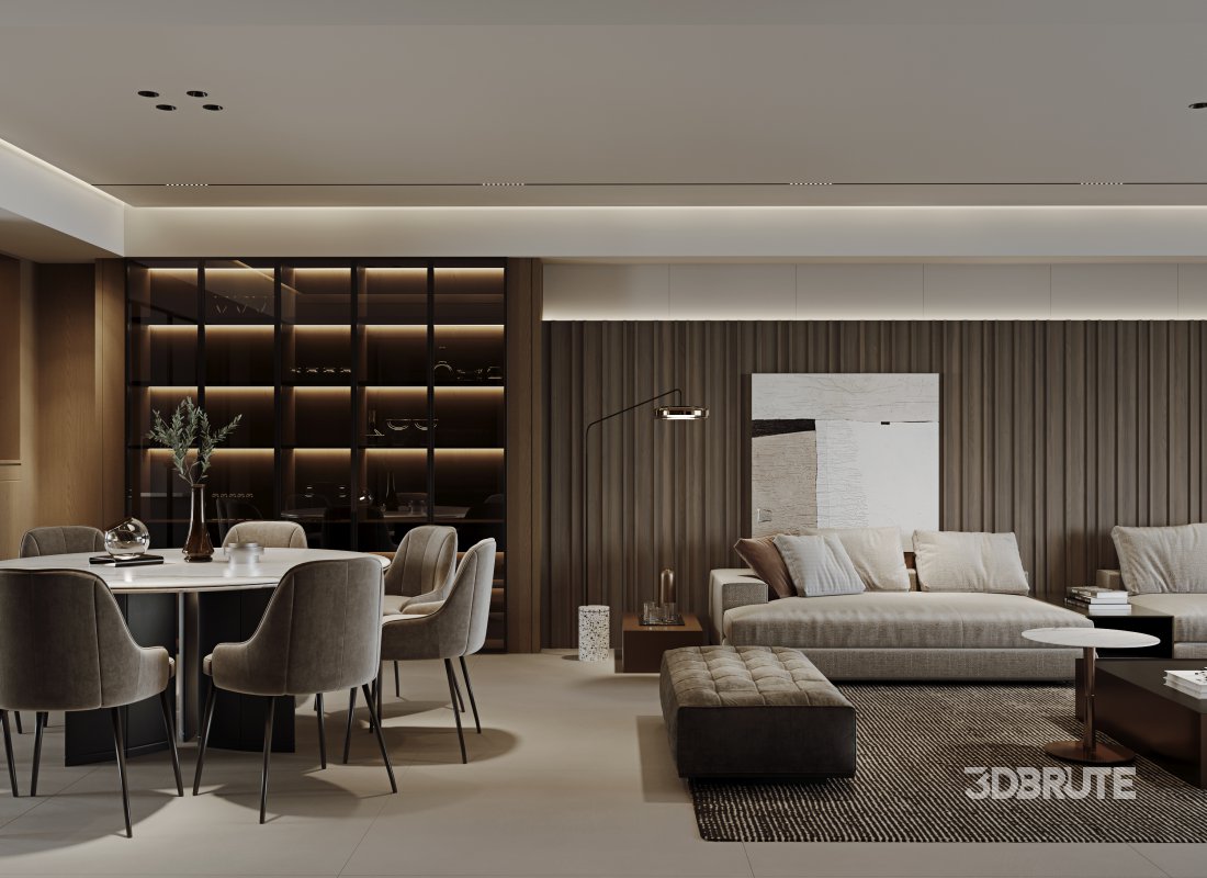 Living Room Dining Room Image 8