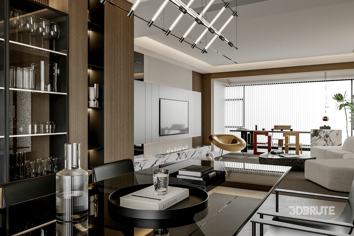 Living Room Dining Room Image 8