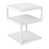 Contemporary Black Glass Side Table - Thumbnail 4