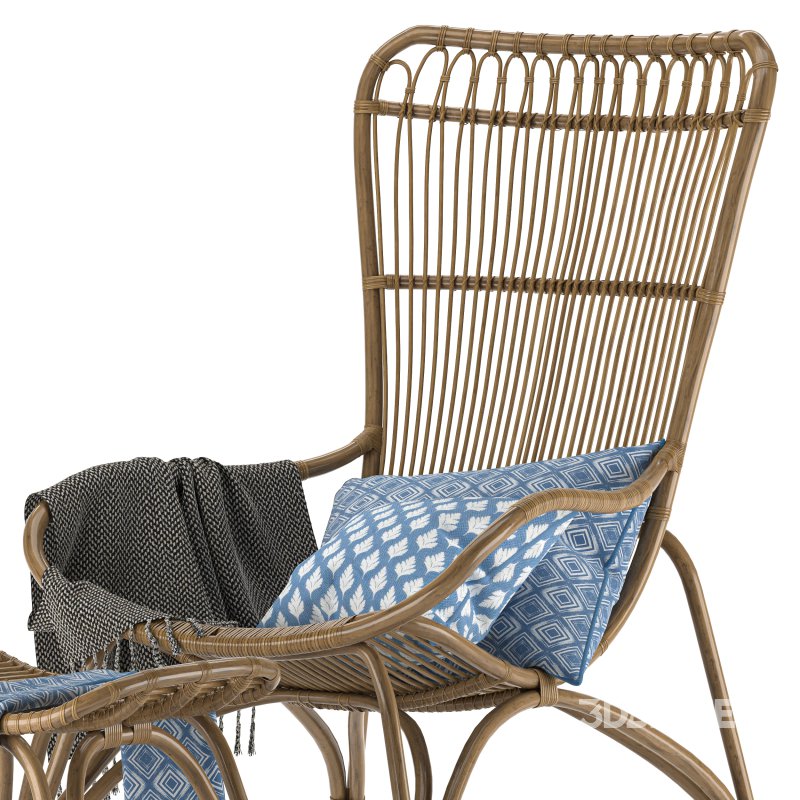 monet_high_back_chair Image 5