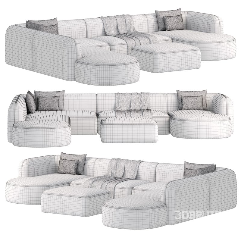 Royalty 2.0 Modular Sofa by Luzaro Image 6
