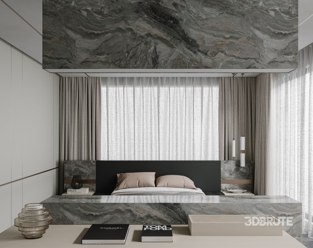 Bedroom interior scenes Image 7