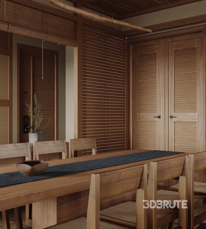 Living Room Dining Room Kitchen Image 4