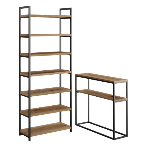 Bookcasa and Console by mLOFT