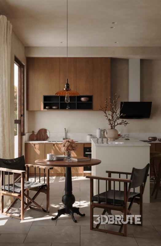 Living Room Dining Room Kitchen Image 5