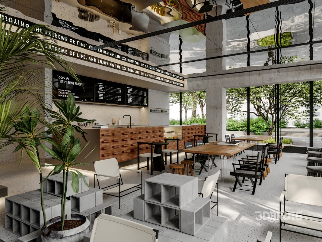 coffee shop cafe restaurant Image 5