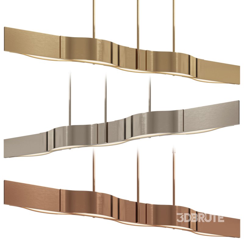 Kelly Wearstler Avant Linear Pendant Image 5