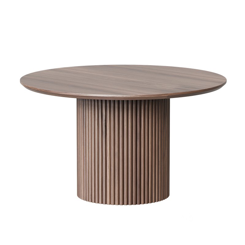 Soild Dining Table Round Kitchen Table Image 1