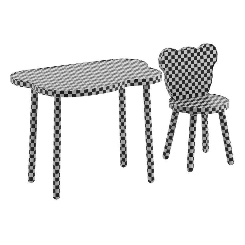 Table and chair childrens set Image 8