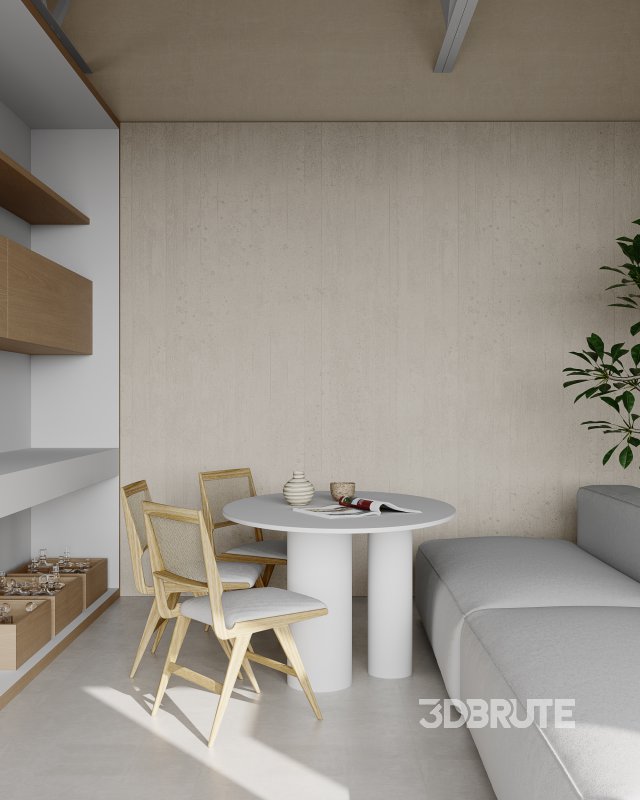 Living Room Dining Room Bedroom Image 6