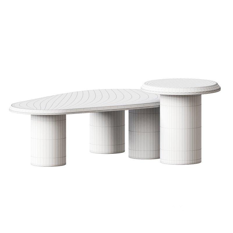 Columns Nesting Coffee Table Set Image 1