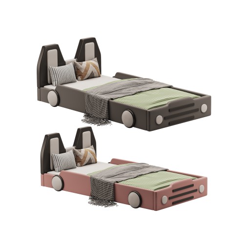 Twin Size Race Car