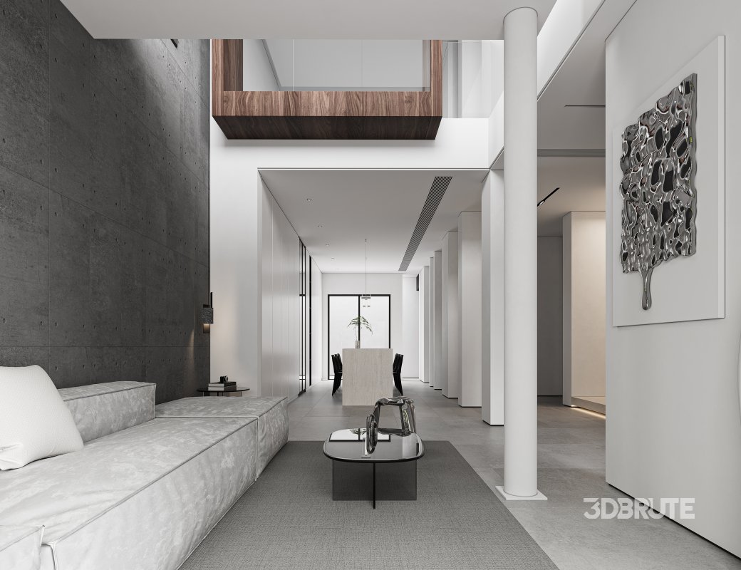 Living Room Dining Room Hallway Image 7