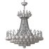 Empire 8-Light Gold Finish and Clear Crystal Chandelier - Thumbnail 2