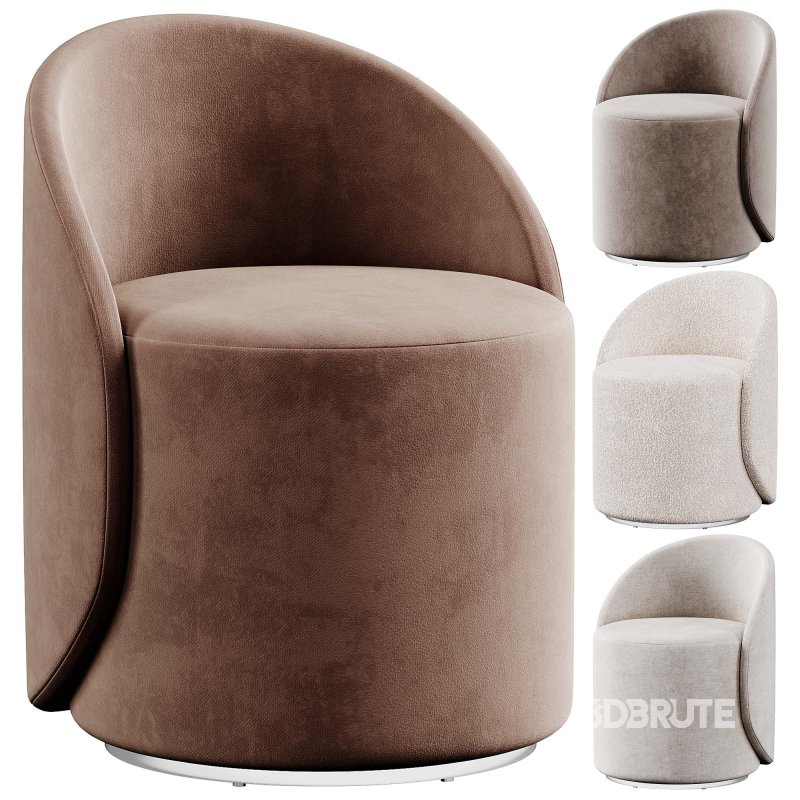 Nordic vanity stool by Charmydecor Image 1