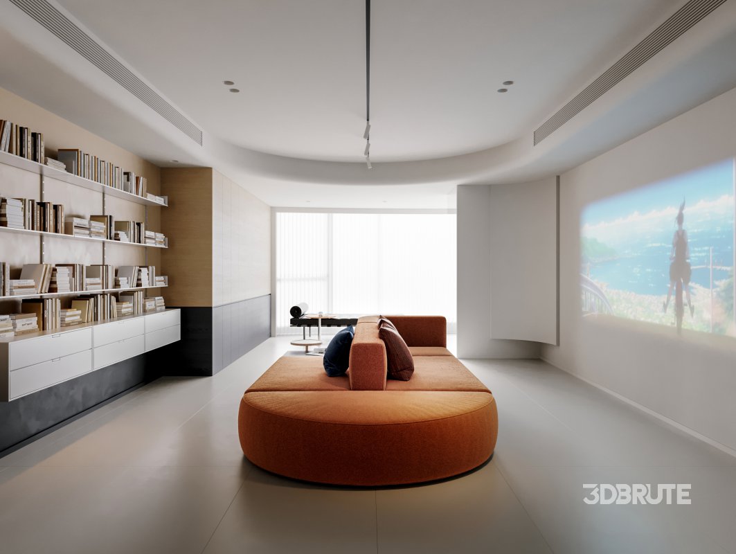 Living Room Dining Room Bedroom Image 8