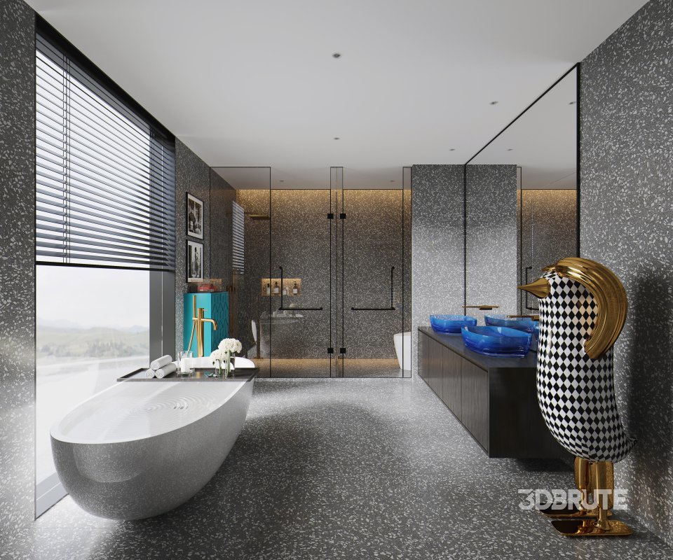 bathroom interior scenes Image 5