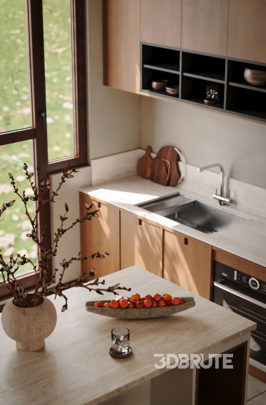 Living Room Dining Room Kitchen Image 3