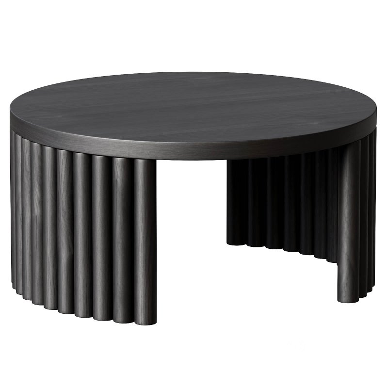 Guadua rounded coffee table Image 3