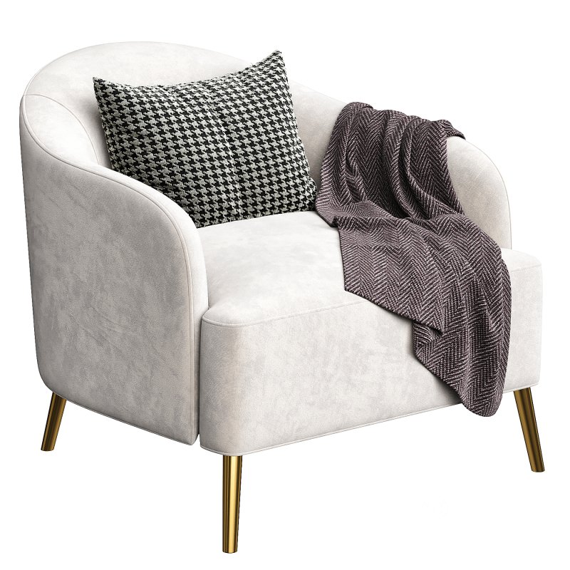 ISABEL | Fabric armchair By Minimomassimo Image 4