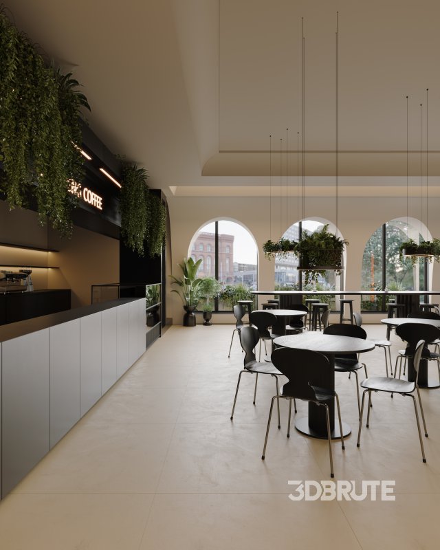 coffee shop interior Image 3