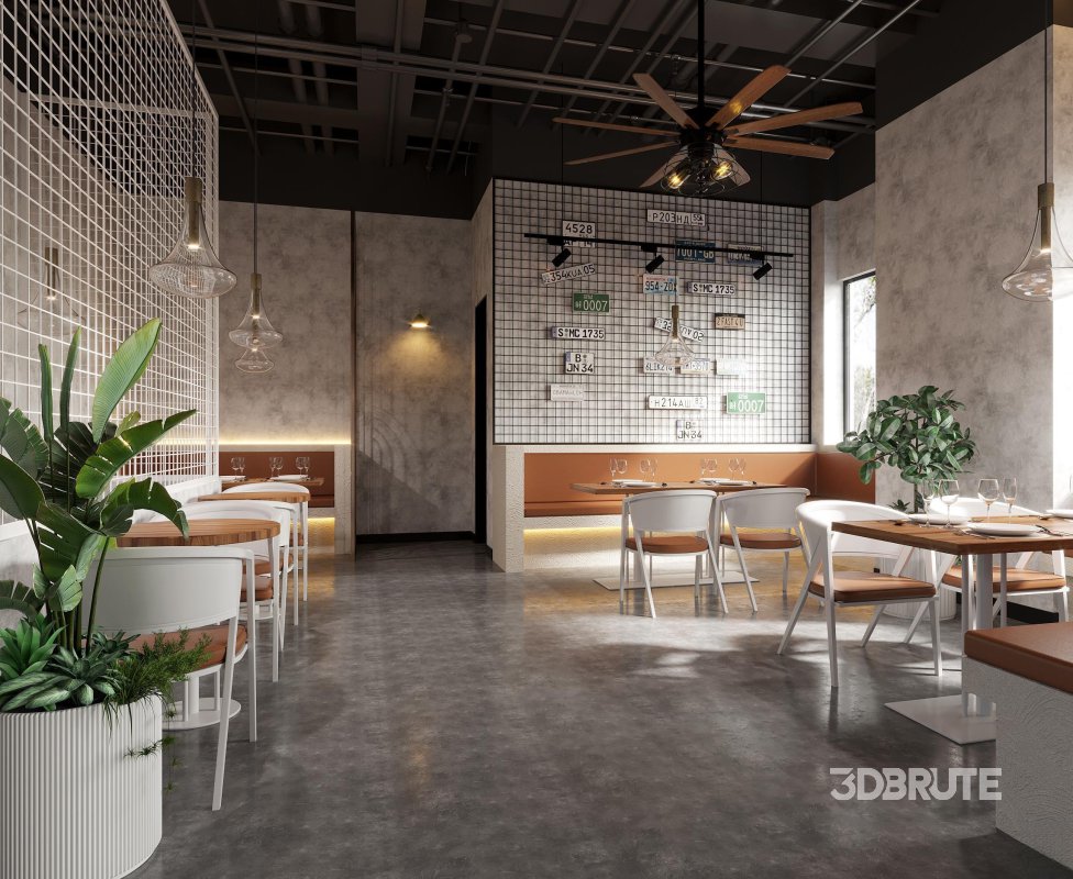 coffee shop cafe restaurant bar Image 3