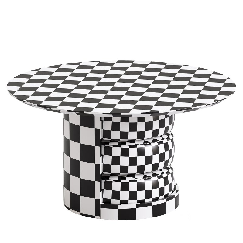 Mette Coffee Table with Stools Image 4