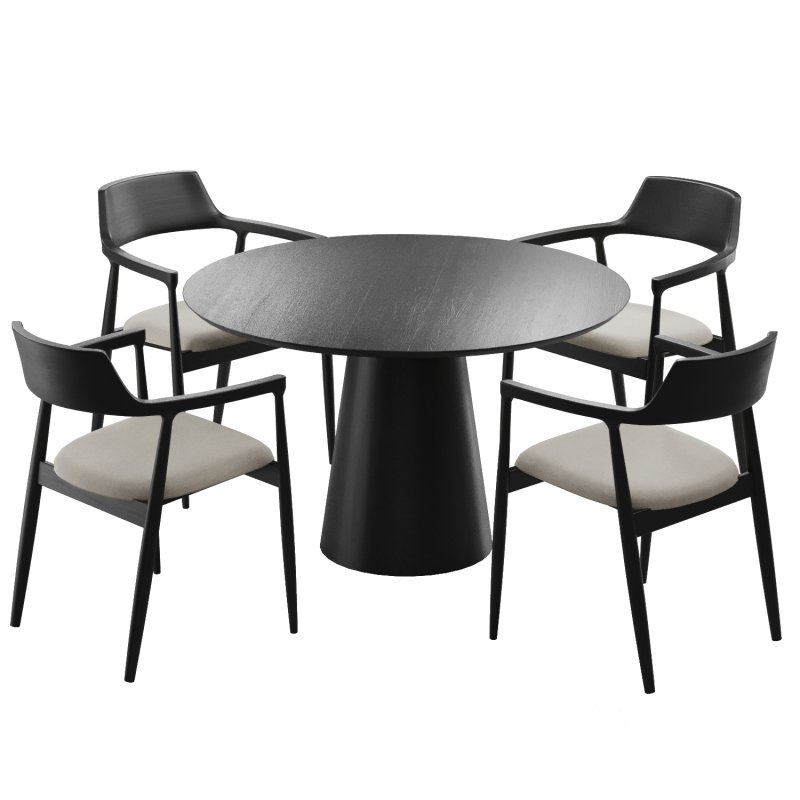 Dinning chair and table224 Image 3