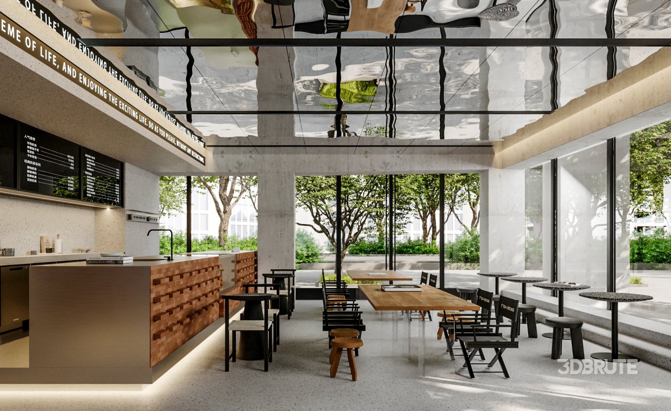 coffee shop cafe restaurant Image 3