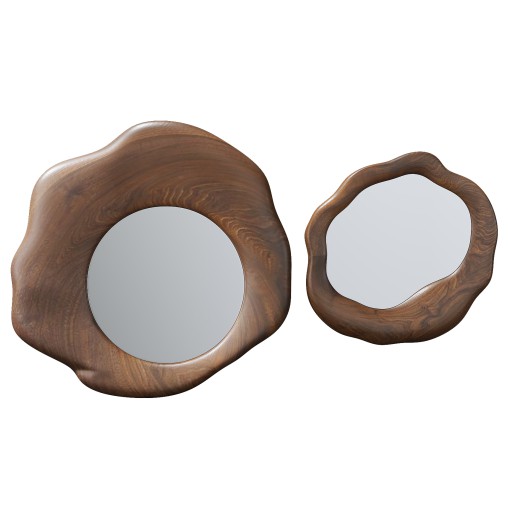 Wall Asymmetric Mirror Set