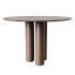 Gunnar Round Wood Dining Table - Thumbnail 4