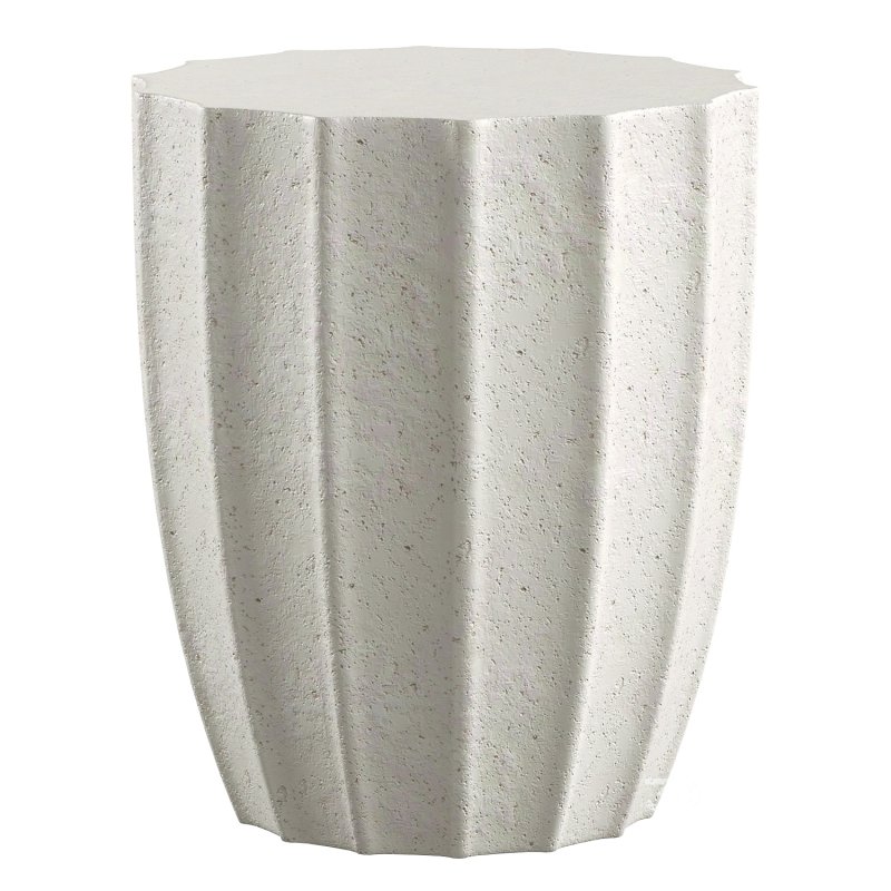 Milhouse Concrete Outdoor Side Table Image 3