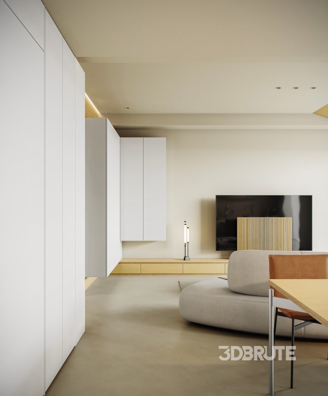 Living Room Dining Room Kitchen Image 3