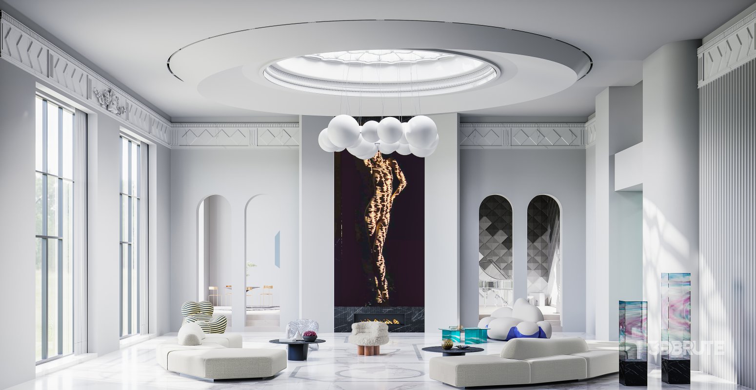 Living Room Dining Room Kitchen Image 15