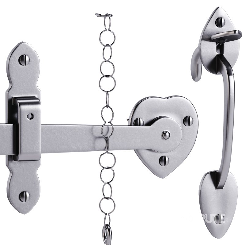 Bathroom Door Lock Latch Image 10