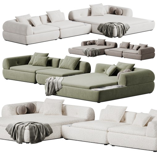 Supermoon Sofa By Minotti