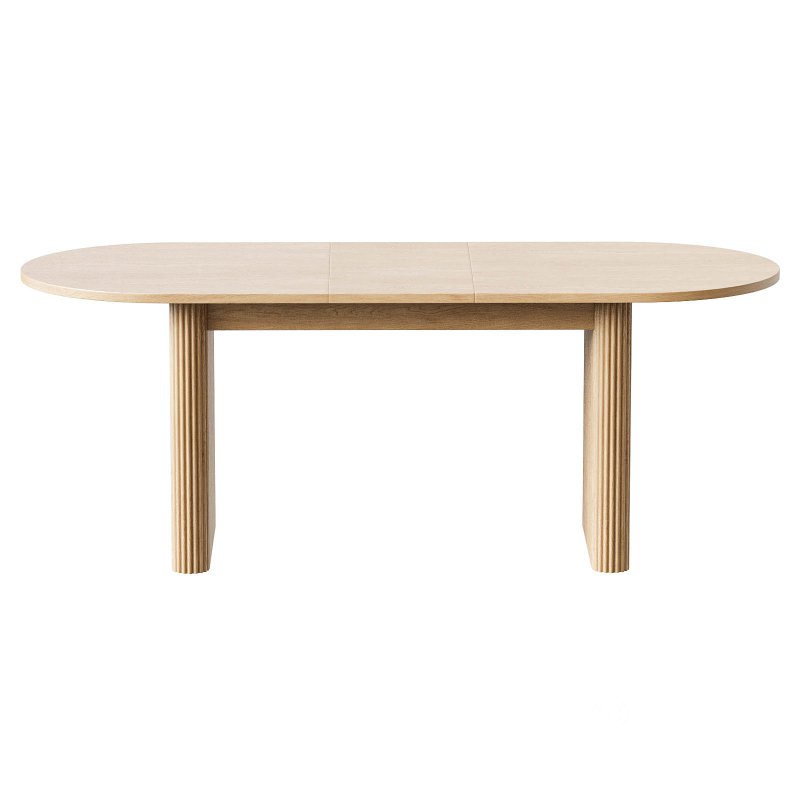 Lisette Oval Extendable Dining Table Image 5