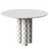 Gunnar Round Wood Dining Table - Thumbnail 1