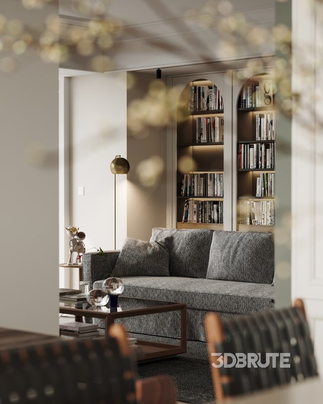 Living Room Dining Room Kitchen Image 8