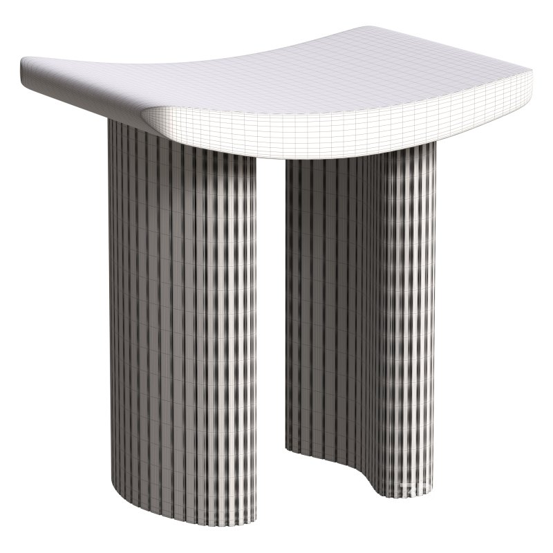 Mahogany stool Image 2