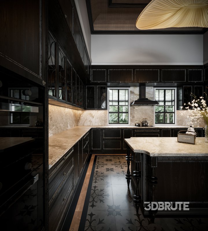 Living Room Dining Room Kitchen Image 2